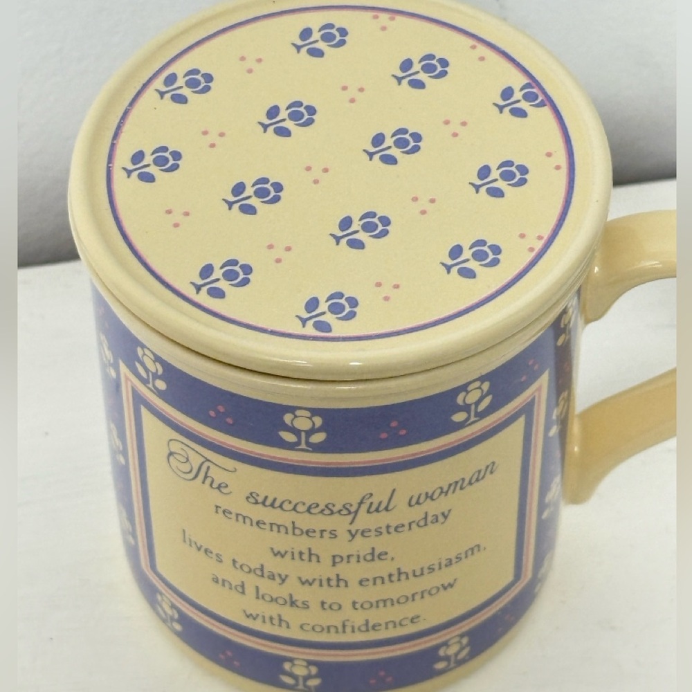 Vintage 1985 Hallmark Mug Mates‎ coffee mug featuring the inspirational quote - Picture 8 of 8